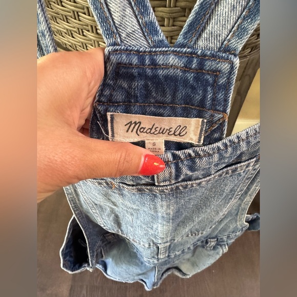 Madewell Adirondack Denim Shortalls - Picture 7 of 7